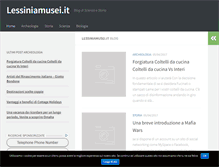 Tablet Screenshot of lessiniamusei.it